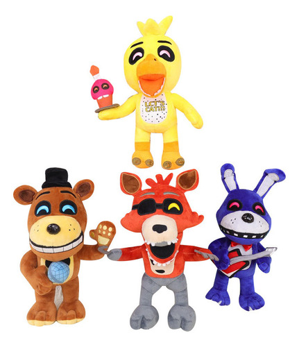 Fnaf Cinco Noites Harém Brinquedo Urso Freddy Plush