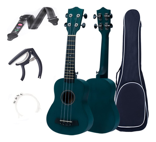 Ceomo - Ukelele Soprano, Ukeleles De Tilo De 21 Pulgadas Par