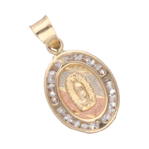 Medalla De 10k Oro Amarillo, 0.8 Gramos