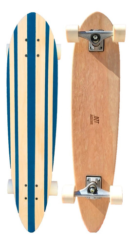 Longboard Dzt Skate Profesional  33.5'' 9capas Madera Lenga 