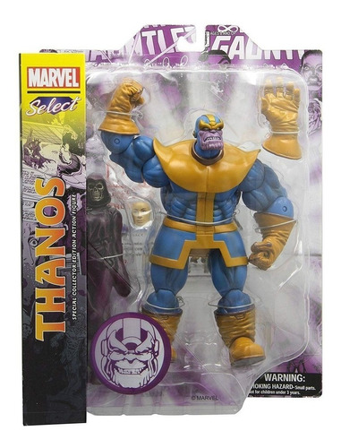 Figura Articulada Thanos Marvel Select 
