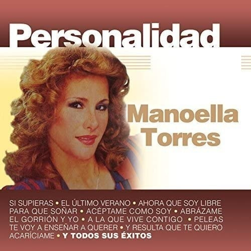 Manoella Torres - Personalidad Cd+dvd Música Nuevo
