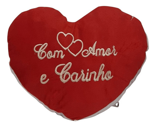 Corazón de peluche rojo mediano para el Día de San Valentín