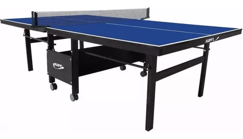 Mesa de Ping Pong / Tênis de Mesa Klopf MDF - 18 mm - Azul