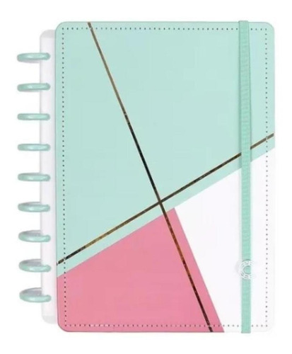 Planner Caderno Inteligente- Médio- Acqua Glam