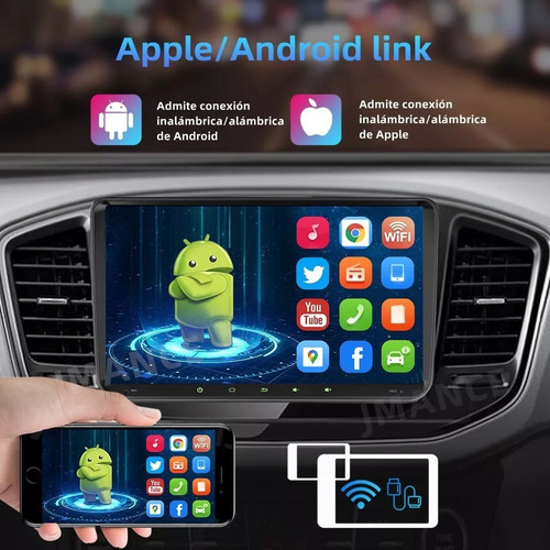 Compatible Radio Bluetooth Gps Táctil Android Hyundai I10