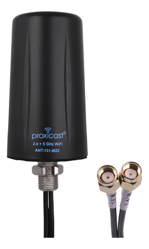 Proxicast Antena Wifi Omnidireccional Mimo 2x2 Para Interior