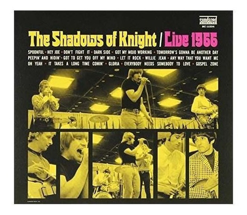 Shadows Of Knight Live 1966 Digipack Usa Import Cd Nuevo