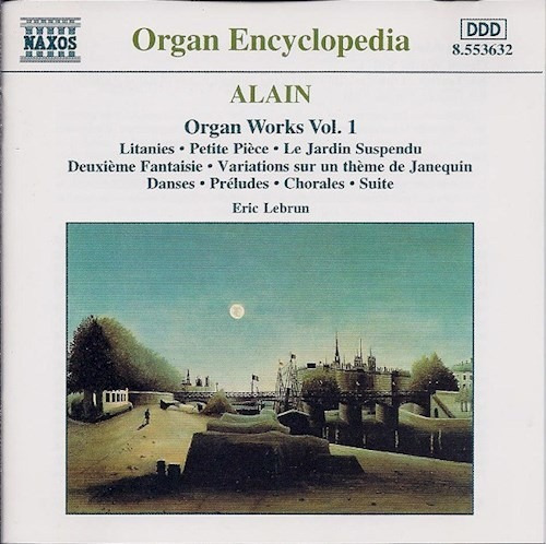 Organ Wks Vol 1/lebrun - Alain (cd)