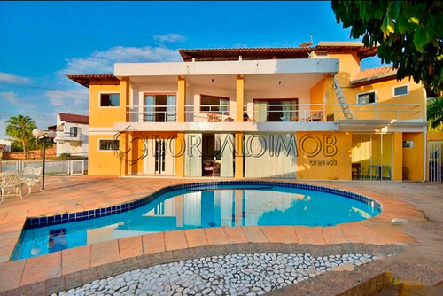 Casa Com 445m², Terreno De 800m² Com 540m² De Área Verde, Vista Panorâmica Para O Lago Paranoá E 3º Ponte. - Villa127538