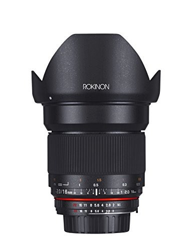 Rokinon 16maf N 16mm F 2.0 Aspherical Wide Angle Lens For