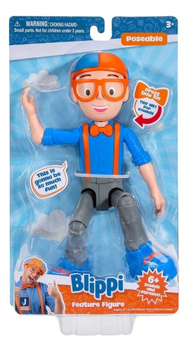 Figura De Blippi - + 3 Años - Con Sonidos