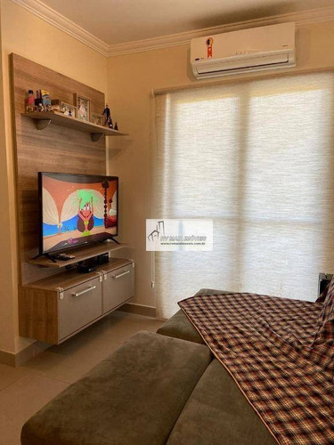 Apartamento Com 2 Dormitórios À Venda, 58 M² Por R$ 268.000 - Vossoroca - Votorantim/sp - Ap1137