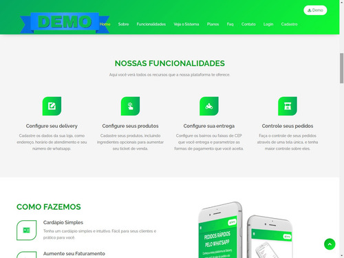 Sistema De Delivery Multicardápios Com Integração Whatsapp