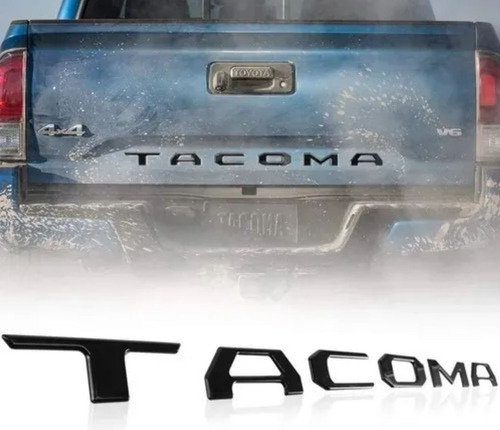 Emblema 3d Letras De Cajuela Toyota Tacoma 2016-2021 Novinil