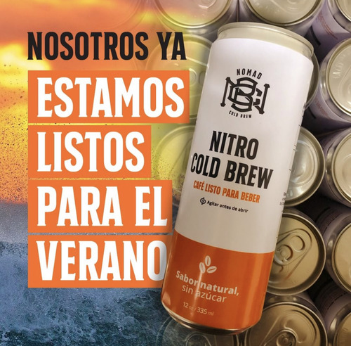 Cold Brew Café En Lata Cafe Frio Cero Calorias 335 Ml | 6pz