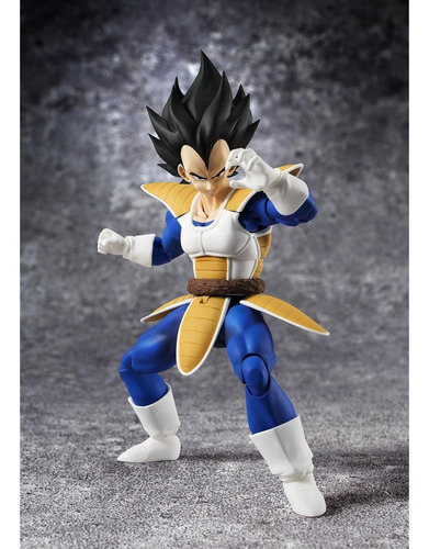 Figura De Acción Vegeta S.h. Figuarts Bandai 16 Cm