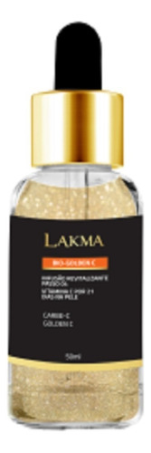 Bio Golden C Vitamina C Ouro 21 Dias 50ml Lakma Momento de aplicação Dia/Noite Tipo de pele Todo tipo de pele