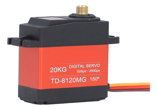 Brazo De Metal Rc Servo Td 8120mg Digital De Gran Torsión De