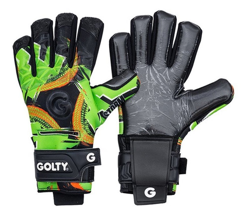 Guante De Fútbol Golty Storm Profesional-verde