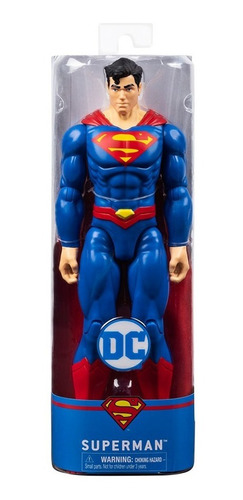 Superman Figura Articulada 30cm Original Dc 6056778