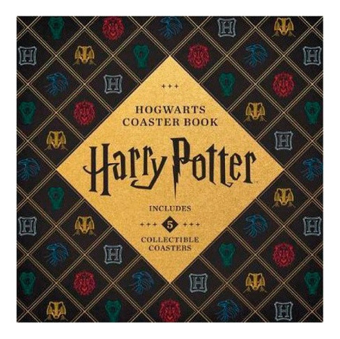 Harry Potter Hogwarts Coaster Book, De Selber, Danielle. Editorial Running Press, Tapa Dura, Edición 1 En Inglés, 2019