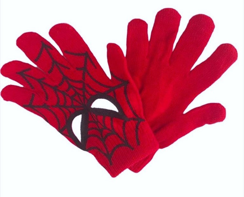 Guantes De Lana Para Niños Con Diseño 