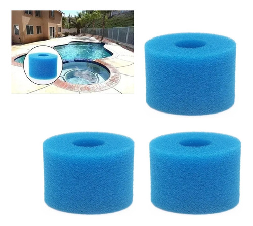 Pack3 Filtro Para Piscina Jacuzzi Tipo Vi O S1 Bestway/intex