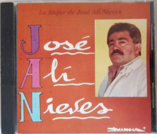 José Ali Nieves. Lo Mejor. Cd Original Usado. Qqf. Ag.