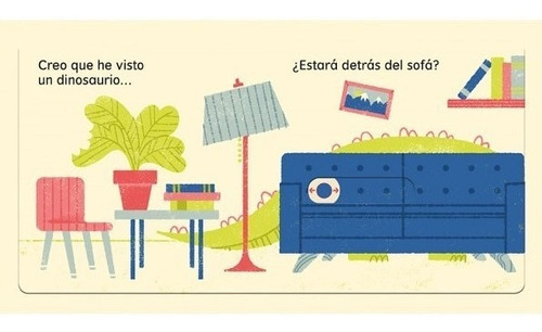 Creo Que He Visto Un Dinosaurio!, De Lydia Nichols. Editorial Ilusbook / Librero, Tapa Dura, Edición 1 En Español, 2019
