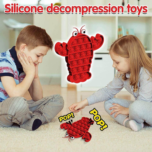 Juego Pop It Bubble Pop Pop Fidget Puzzle Sens Juego De 7 Pi