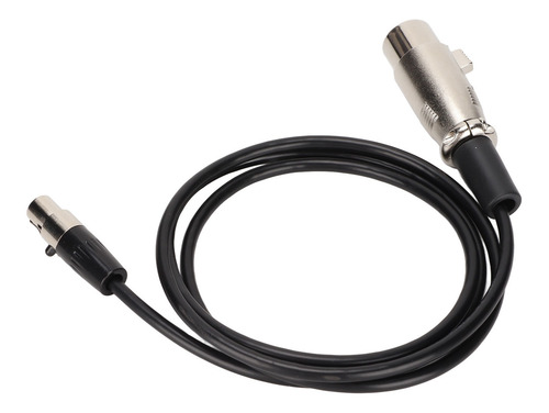 Imagen 7 de 10 de Cable De Micrófono Xlr Xlr Hembra A Mini Xlr Hembra 3.3ft Pa