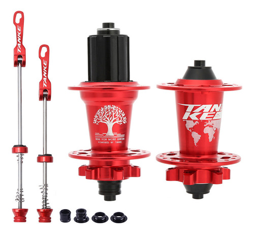 Bike Hub Trasero, Mtb, Con Cierre Rápido En La Parte Delante
