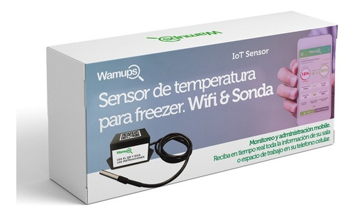 Sensor Termometro Temperatura Freezer Wifi C/sonda 