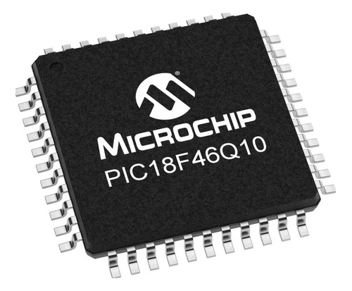 Pic 18f46q10 18f46q10-i/pt Tqfp44 Microchip X 10 Unidades