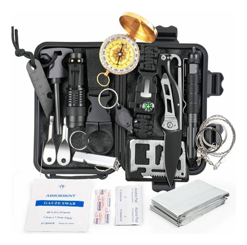 Kit De Supervivencia Militar Al Aire Libre Herramientas De