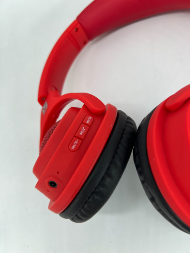 Audífonos Bluetooth Maizz Ej-013 - Sonido Inmersivo Rojo