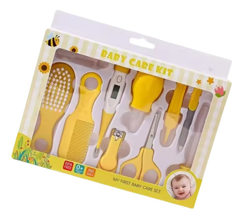 Kit De Higiene Para Bebé Cuidado Personal Kit De Cuidado 10p