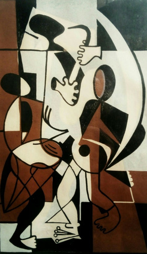 Obra Del Pintor Orlando Pardo. De Colección!! (Usado)