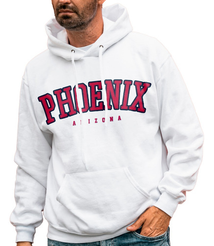 Sudadera Con Gorro Phoenix Arizona Deportiva Moda Casual Art