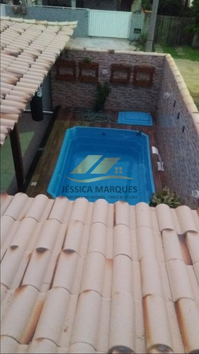 Imagem 4 de 11 de Casa De 2 Quartos, Área Gourmet E Piscina Em Unamar 25.jmp