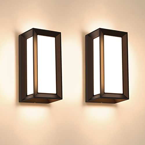 Luminaria De Pared Led Moderna 3000k 18w 1800 Lm, Color...