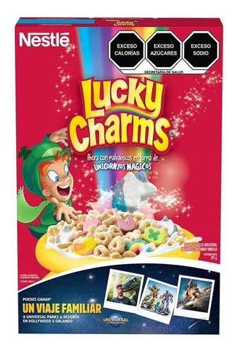 Lucky Charms Cereal Magical Unicorn 297gr Maizoro Nestle