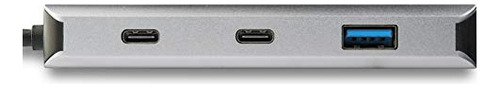 Startech.com Hub Usb C De 4 Puertos Con 2 Usb A Y 2 Usb C -