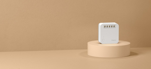 Imagen 3 de 3 de Modulo Relay Simple Con Neutro, Aqara Smart Home Domótica