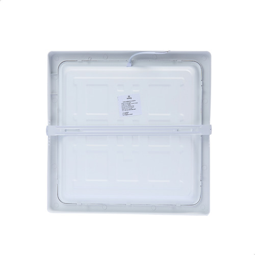 Kit 5 Painel Plafon 24w Led Sobrepor Luz Fria 6500k Solara