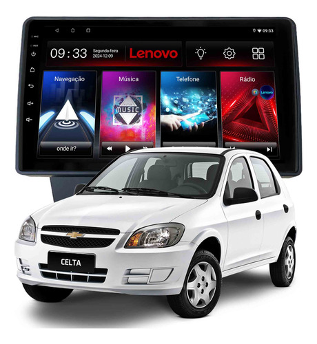 Multimidia Lenovo Chevrolet Celta G2 2006 A 2016 2+64gb 9p