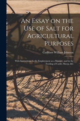 Libro An Essay On The Use Of Salt For Agricultural Purpos...