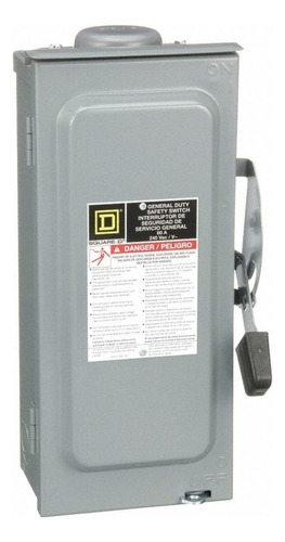 D222nrb Square D Interruptor De Seguridad 240v 60a 2p Nema3r