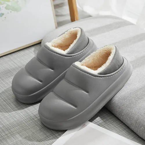 D Pantuflas Para Hombre Botas Cortas Al Tobillo Para Invier